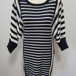 Tommy Hilfiger Tommy Girl striped dolman sweater dress size large Photo 0