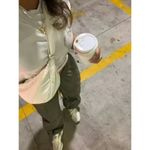 SKIMS Stretch Cotton Tee in Bone Size Small Photo 11