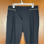 ZARA  Basic Woman’s Black Business Casual Capri Pants Size Medium Photo 1