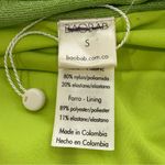 Baobab Irene Mini Dress Small Green Strapless Shimmer Bodycon Party Photo 6