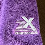 ZeroXposur Xeroxpusor Purple Fleece Zip Jacket With Front Pockets Sz XS Photo 9