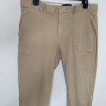 Banana Republic Khaki Utility Pants Sz 8 Stretch Cotton Twill Photo 4
