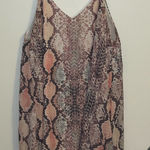 Peach Love California Patterned Dress Photo 0