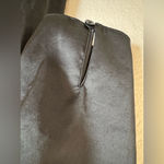 Wilfred Aritzia Bridgerton Satin Black long Sleeve Midi Dress size 8 $168 Photo 9