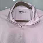 Nike  Golf Women's Dri Fit Blush Pink Quarter Zip Up Long Sleeve Sweater Sz M Photo 1
