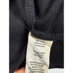 Soft Surroundings Cowl Neck Tunic Top Button Accent Pockets Black Size S Photo 5