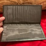 Givenchy This is a very cool Vintage maroon leather Paris checkbook wallet Photo 3