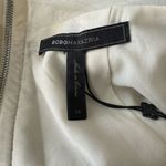 BCBGMAXAZRIA  Jillea Vegan Leather Dress in French‎ Cream Combo Photo 15