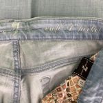 7 For All Mankind Crop “A” Pocket Light Wash Capris Photo 13