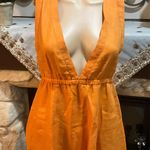 Anthropologie  Left of Center Orange summer dress  Photo 1
