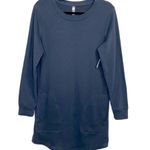 Gap NWT Womens  French Terry Casual Lounge Dress in Lake Blue - Sz XL Photo 0