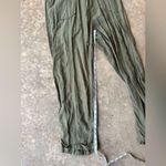 American Eagle Outfitters Green Jumpsuit with V-Neck and Elastic Waist Photo 3
