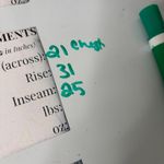 The Nines By‎ Hatch Maternity Jumpsuit Blue Linen Cotton Blend L Striped V Neck Size L Photo 6