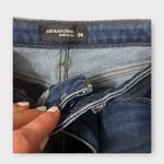 Just Black Dark Wash Distressed Boot Cut Jeans Photo 3