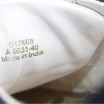 Boden Emily White & Navy Leather Training Casual Sneakers 40 US 8.5 Size undefined Photo 9