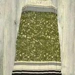 prAna  Green Brown Earthy Modal Sleeveless Lightweight Midi Dress Pockets Size S Photo 0