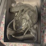 sparkly heels Silver Size 7.5 Photo 0