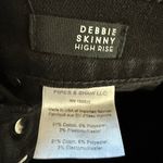 Veronica Beard Debbie black onyx, high rise, cropped skinny jeans. 27 Photo 9