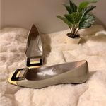 Roger Vivier Silver and Black Flats Green Size 10 Photo 4