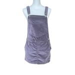 Urban Outfitters BDG  NWT Purple Velvet Overall Mini Skirt Dress Size XS Photo 1