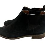 Lucky Brand Boots Women’s 9.5 Noah Chelsea Pull On Flats Black Leather Round Toe Photo 7