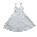 RIHOAS NWT The White Sweetheart Neck Jacquard Midi Dress Large Bridal Party Photo 4