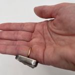 MELISSA JOY MANNING Ring Druzy Light Purple Silver & Gold One of a Kind Rare Photo 5