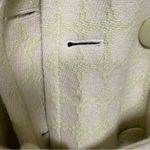 Banana Republic Banana Republic Lime Green And White Wool Blend Trench Coat Size XS Photo 7