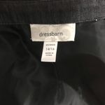 Dress Barn Heathered Black Open Front "Jean Jacket" Lined Blazer with ruched trim Photo 7