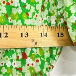 Faithfull the Brand Faithful the Brand Green Ditsy Floral Mini Dress Womens 4 Puff Shoulder Summer Photo 8