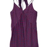 Abercrombie & Fitch  Blue Red Cutout Halter Sleeveless Sundress Mini Dress Size S Photo 0