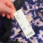Urban Outfitters NWT Eliana Strappy Back Floral Babydoll Dress Purple Size XS Photo 6