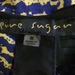 Pure Sugar Bright boho hippie chic open back top Photo 7