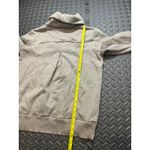 ALO Haze Yoga Funnel Neck Pullover Sweatshirt Top Long Sleeve Oatmeal Cozy Small Photo 6