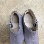 Free People Leather Women Aquarian Studded Ankle Boots Periwinkle Purple Photo 2