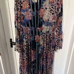 Johnny Was NWT Ontar Beesley Button Front Maxi Dress Boho Chic XS (Small Flaw) Photo 3