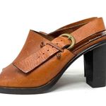 ROBERT CLERGERIE leather pen toe slingbacks, made in France, size 7B Photo 3