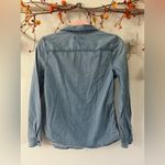 Old Navy Gray Denim Shirt Photo 2