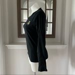 Ralph Lauren L. Long Sleeve Crew Neck RLL Crest Logo T-Shirt Black Gold Size L Photo 5