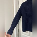 Banana Republic  Made Of Italian Yarn Alpaca & Wool Thick Knit Turtleneck  Sz XS Photo 8