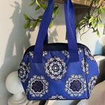 Igloo Lunch Bag Blue Floral Insulated Tote Photo 2