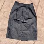 Saks 5th Avenue Saks 5th Ave Skirt 6 Vintage Worsted Wool High Waist Midi Gray Career Office Photo 2