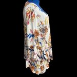 Karen Kane ‎  Women’s Multicolored Fall Leaf Design Top Size 2X Style Flo Photo 5