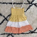 American Eagle Tiered Floral Sleeveless Dress Photo 5