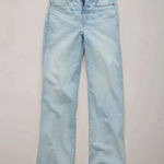 American Eagle  AE77 Stovepipe Light Wash Jeans Photo 4