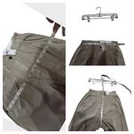 American Eagle MOM TROUSER SUPER STRETCH Khaki Sz 0 NWT Photo 5