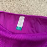 No Boundaries Purple Ribbed Bikini Bottoms NWT Photo 3