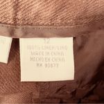 Worthington Size 12 100% Linen Brown Wide Leg Capris w/Front Pockets Photo 6