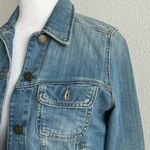 Comptoir Des Cotonniers Light Blue Jean Jacket Size XS Photo 2