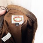 Banana Republic VTG  Leather Maxi Skirt Size 8 Brown 90s Minimalist Chic Earthy Photo 6